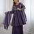 lavender purple sharara set