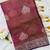 Wine Color Zari Border And Lagdi Pallu Silk Saree