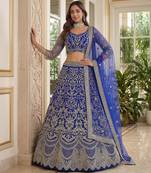 Designer Net Lehenga Choli for Wedding