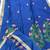 Blue Color Zari  Weaving Silk Saree