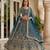 Designer net lehenga choli for wedding