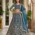 Designer net lehenga choli for wedding