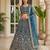 Designer net lehenga choli for wedding