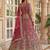 Designer net lehenga choli for wedding