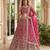 Designer net lehenga choli for wedding