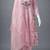 Label divine attire women pink pure cotton embroidered kurta pant dupatta set