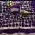Purple soft fandy sattin silk with real mirror work lace border saree