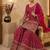 designer rani-pink sharara suit