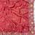 Red Color Multi thread embroidery cut work Georgette Saree