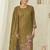  turmeric pure georgette embroidered dress material