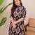 A-line rayon printed kurta with pant for women and girls ethnic wear