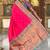 Designer pink meenakari weaving work paithani silk saree