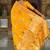 Designer yellow zari weaving work banarasi silk saree
