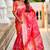 Designer fuchsia pink zari weaving work banarasi silk saree