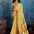 Yellow color luxurious zari tissue handloom saree – classic ethnic collection