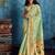 Light green color luxurious zari tissue handloom saree – classic ethnic collection