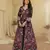Trendy festive wear georgette front cut top with skirt and dupatta