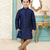 Multicolor festive wear designer silk boys-kurta-pyjama