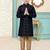 Black festive wear designer silk boys-kurta-pyjama