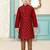 Maroon festive wear designer silk boys-kurta-pyjama