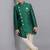 Green festive wear designer art dupion silk boys-indo-western-dress