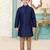 Multicolor festive wear designer silk boys-kurta-pyjama