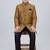 Brown festive wear designer art dupion silk boys-indo-western-dress