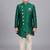Green festive wear designer art dupion silk boys-indo-western-dress