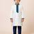 White festive wear designer viscose boys-kurta-pyjama
