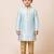 Blue festive wear designer jacquard boys-kurta-pyjama