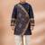 Blue festive wear designer viscose boys-dhoti-kurta