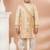 Gold festive wear designer viscose boys-dhoti-kurta