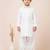 White festive wear designer viscose boys-dhoti-kurta