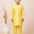 Yellow festive wear designer viscose boys-dhoti-kurta