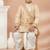 Gold festive wear designer viscose boys-dhoti-kurta