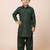 Green festive wear designer viscose boys-dhoti-kurta