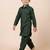 Green festive wear designer viscose boys-dhoti-kurta