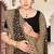 Black zarkan embroidered georgette designer saree for women