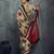 Modal satin ajrakh print saree – traditional handblock inspired ethnic wear for women