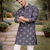 Grey color mate copper sequence work parbon silk kurta payjama set