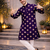 Purple color mate copper sequence work parbon silk kurta payjama set