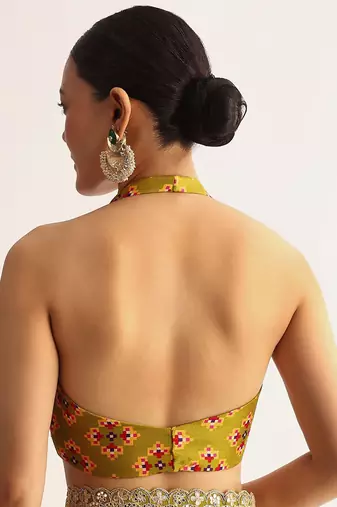Manipuri silk blend printed saree with embroidery lace border elegant ethnic wear for women