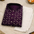 Purple color silver and mate sequence embroidery work silk kurta payjama set
