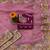 Pink Color  multi  thread and zari embroidery work Silk Saree