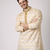 Pista color jaquard weaving work jaquard silk kurta payjama set