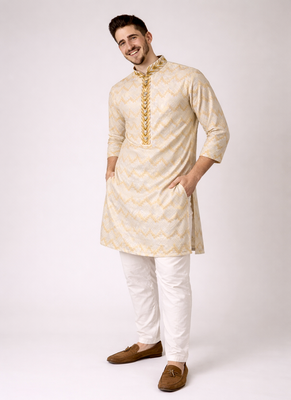 Pista color jaquard weaving work jaquard silk kurta payjama set 4