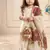 Designer party wear heavy silk kids top sharara & dupatta set