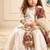 Designer party wear heavy silk kids top sharara & dupatta set