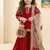 Designer party wear heavy silk kids top sharara & dupatta set