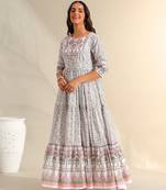 Mihika tiered floral maxi dress